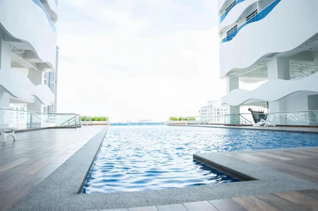 Apartament The Wave Res-Kota Laksamana-City View-6Pax Melaka Malezja